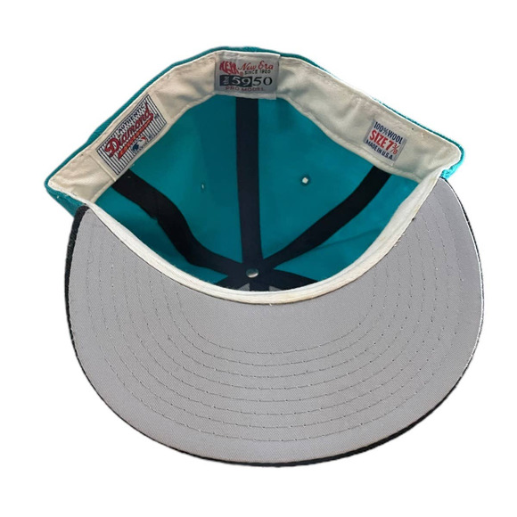 New Era Vintage Florida Marlins Fitted Hat 7 3/8 - Picture 4 of 4